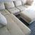 Immaculate Sectional Couch- Ivory/Tan- By Jerome's -Amazing Condition 3 thumbnail