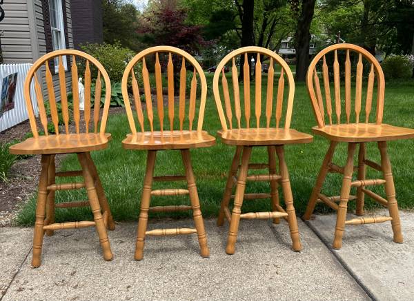 Four Bar Stools 1