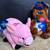 Vintage Hersheypark Plush Set - Nanco Pig (1998) & Bear (1999) 1 thumbnail