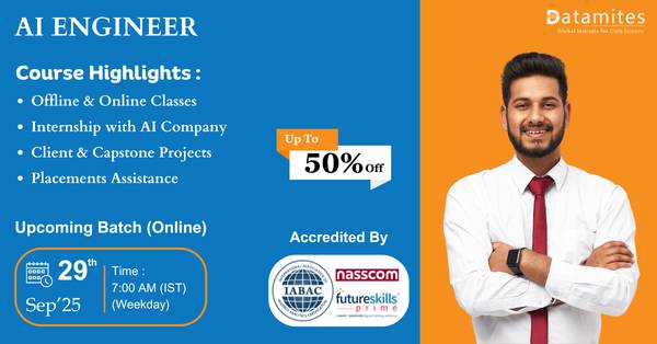 DataMites artificial intelligence course in Noida 1