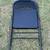 Single Black Metal Folding Chair 5 thumbnail