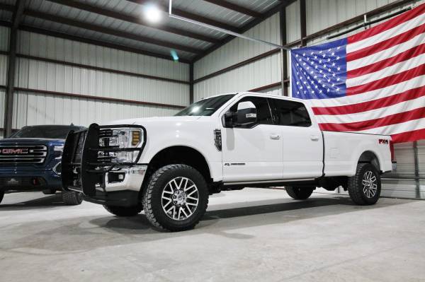 1-OWNER 2019 FORD F-350 LARIAT ULTIMATE 4X4 DIESEL NAV B&W HITCH! 1