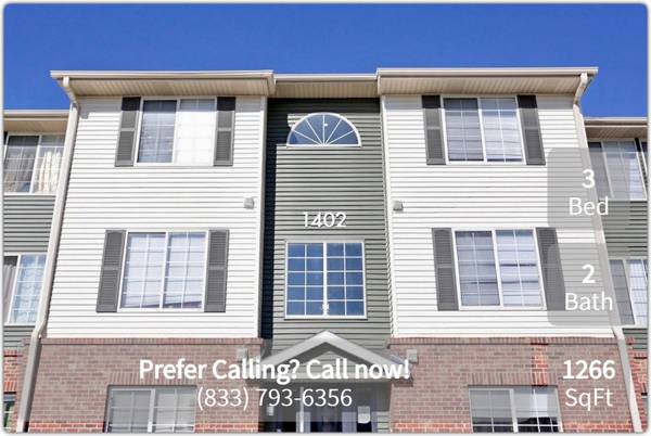 $1,642 / 3br - 1266ft2 - Make yourself at home in comfort and style! 3 Bed / 2 Bath 1266 SqFt (Omaha)64020843085570120