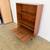 Danish Teak Bookcase With Drop-Down Door by Clausen , 1960s 7 thumbnail