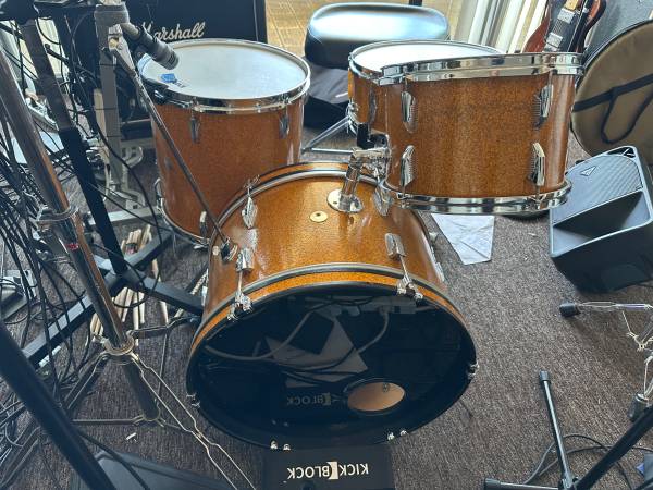 Beverley 4 piece drum kit vintage 1960's 12, 14, 20, 14 Premier UK 1