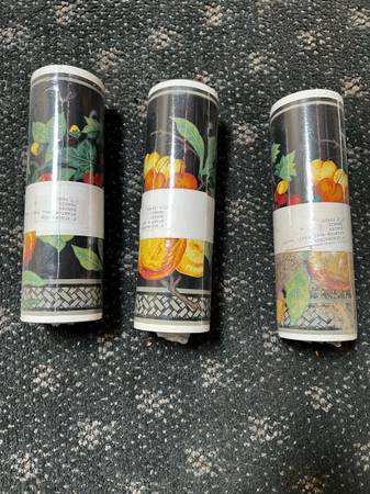 3rolls Schumacher fruit border wallpaper 1