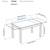Ikea dining room table w/4 chairs 2 thumbnail
