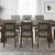 8 pieces Dining table solid Mahoney wood 3 thumbnail