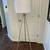 MCM Style Gold Tripod Floor Lamp 2 thumbnail