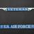 .. CHOICE VETERAN License Plate Frames USMC Air Force NOS 9 thumbnail