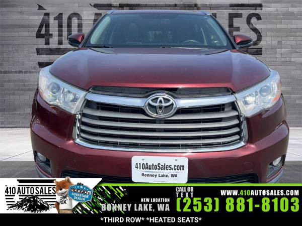 2014 Toyota Highlander XLE - $14,950 (New Location with More Vehicles!)63441653642883124