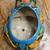 Colorful, Hand Painted, Ceramic Frog Planter with Sunflower Design 2 thumbnail