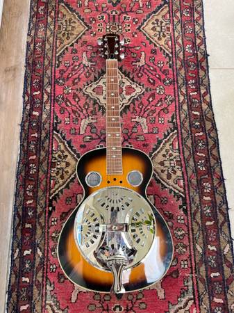 Johnson Resonator guitar 1