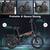 *NEW Vivi Electric Foldable Bike FM20UL Black 9 thumbnail