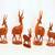 Large Collection of Vintage Carved Wooden Safari Animal Figurines 2 thumbnail