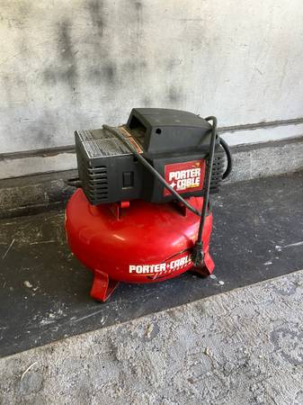 Porter Cable Pancake Air Compressor (11-27) 1