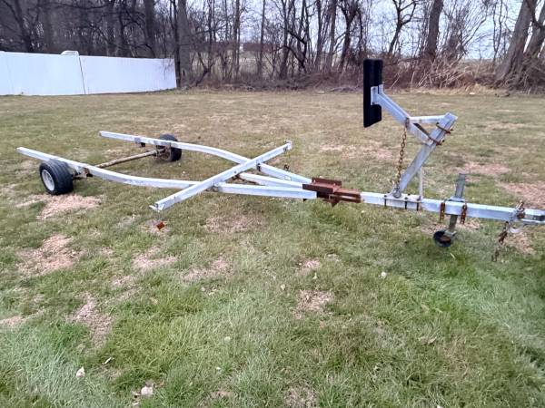 Pontoon boat trailer project 1