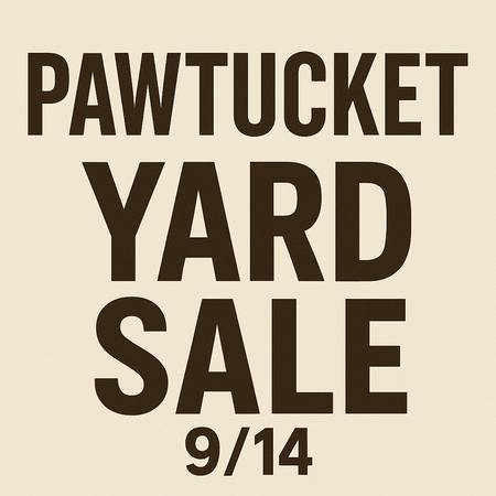 Yard Sale Sunday 9/14 1
