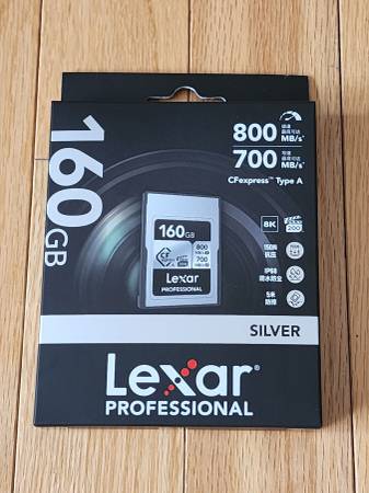 ❗❗ 160GB CFExpress Type A Cards - A7Rv A7iv FX3 FX30 A1 etc. ❗❗ 1
