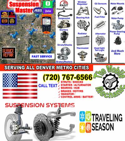 Tested Reliable Mobile Mechanic Struts Brakes starter alternator +MORE 1