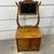 Antique Oak Wash Stand with Towel Bar/Mirror 9 thumbnail