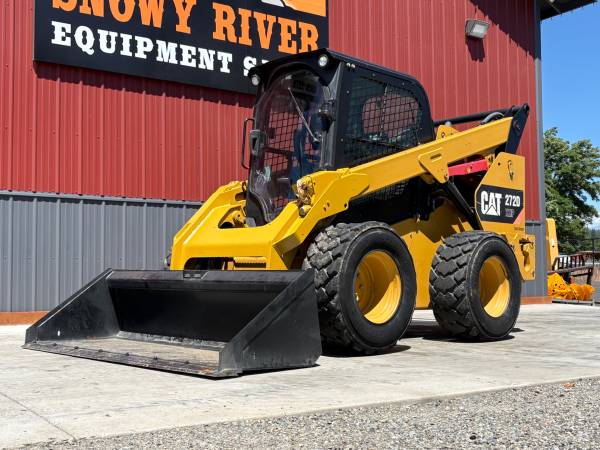 CAT 272D Super HIGH FLOW Closed Cab Skid Steer - heavy equipment