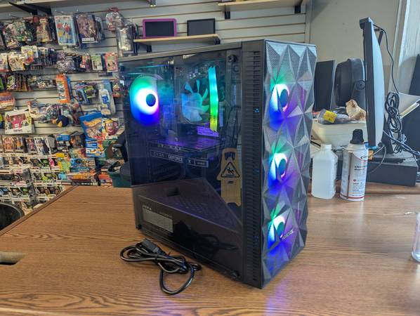 Gaming Computer RTX 2060 Ryzen 5 5500 16Gb 2.5TB Storage 1