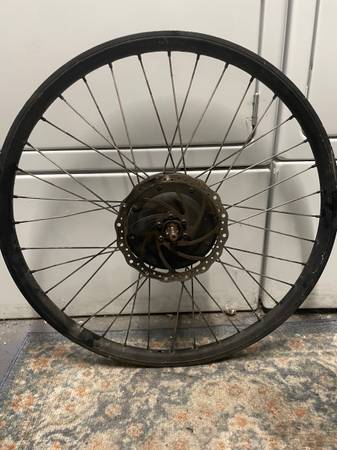 36v 26" Inch Electric Wheel Rim E-Bike Bicycle Rear Hub Motor 1