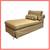 Custom Design Golden Silk Dupioni Rolled Back Chaise Lounge + Lumbar P 1 thumbnail