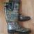 Rain boots size 9 great condition 14 inch tall 1 thumbnail
