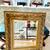 Stunning 7” Gold Gilt Wood Framed Beveled Mirror  34” x 38” x 3” 3 thumbnail