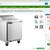 Beverage Air 1 Door Megatop Sandwich Prep Table - Like New! 2 thumbnail
