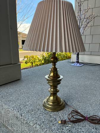 Stiffel solid brass lamp 1