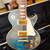2015 Gibson Les Paul 100 Ocean Blue Burst Electric Guitar 7 thumbnail