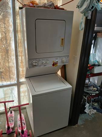 Kenmore compact stackable washer and electric dryer 1