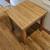Oak Wood sofa side table end stand accent home office den bedroom guestroom 4 thumbnail