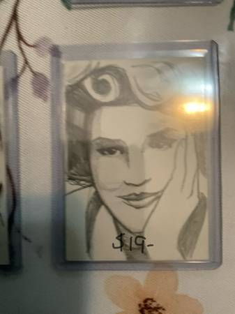 MARILYN MONROE SKETCH CARDS– PART 1 1