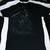 Grim Reaper Vintage Cool Skeleton Skull & Sickle Small S T-Shirt 1 thumbnail