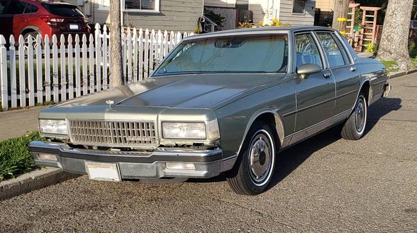 🚗 Venta: 1987 Chevrolet Caprice Classic – Verde Espuma de Mar – $7,800 OBO - $7,800 (alameda)63613208114305121