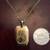 25 inch Long 18K yellow Gold Necklace with with Virgin Mary Pendant 5 thumbnail