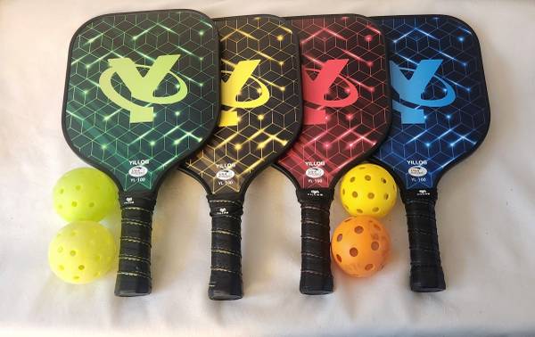 YILLOG Pickleball Paddles YL-100 USAPA Approved One Size Red Blue Gree 1