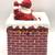 Vintage Santa Down the Chimney Cookie or Candy Jar Ceramic 3 thumbnail