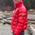 The Voller (Beach Volleyball Co.) Men's Red Puffer Jacket New Sz Large 8 thumbnail