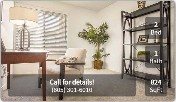 $2,522 / 2 hab - 824 pies² - ¡Aplica antes del 31/08/25 y obtén $1000 de descuento al mudarte! ¡Cómodo departamento de 2 habitaciones/1 baño! (Simi Valley - Cerca de Costco)63800711995009121