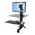 WorkFit-S, Single HD Workstation with Worksurface (black) 4 thumbnail