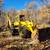 Backhoe, 4 wheel drive, clam-shell front loader, glass cab 4 thumbnail