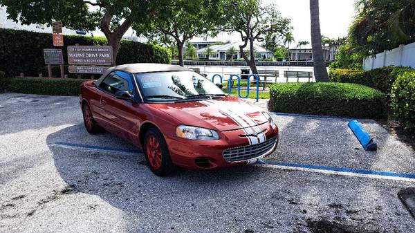 2002 Chrysler Sebring Convertible - $5,990 (Pompano Beach)63479688903425122