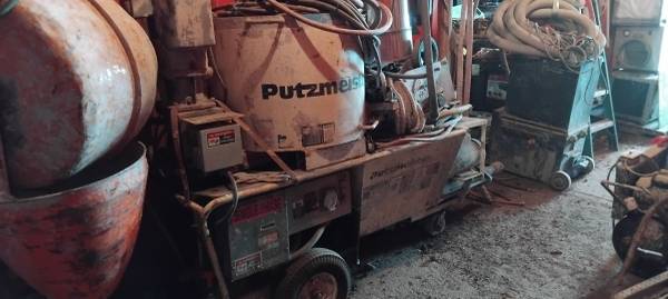 Fire proofing S-5 Putzmeister 1