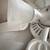 Used White ceiling fan with frosted glass lights 1 thumbnail