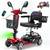 4-Wheel Foldable Mobility Scooters for Seniors, Detachable Battery, Up 1 thumbnail